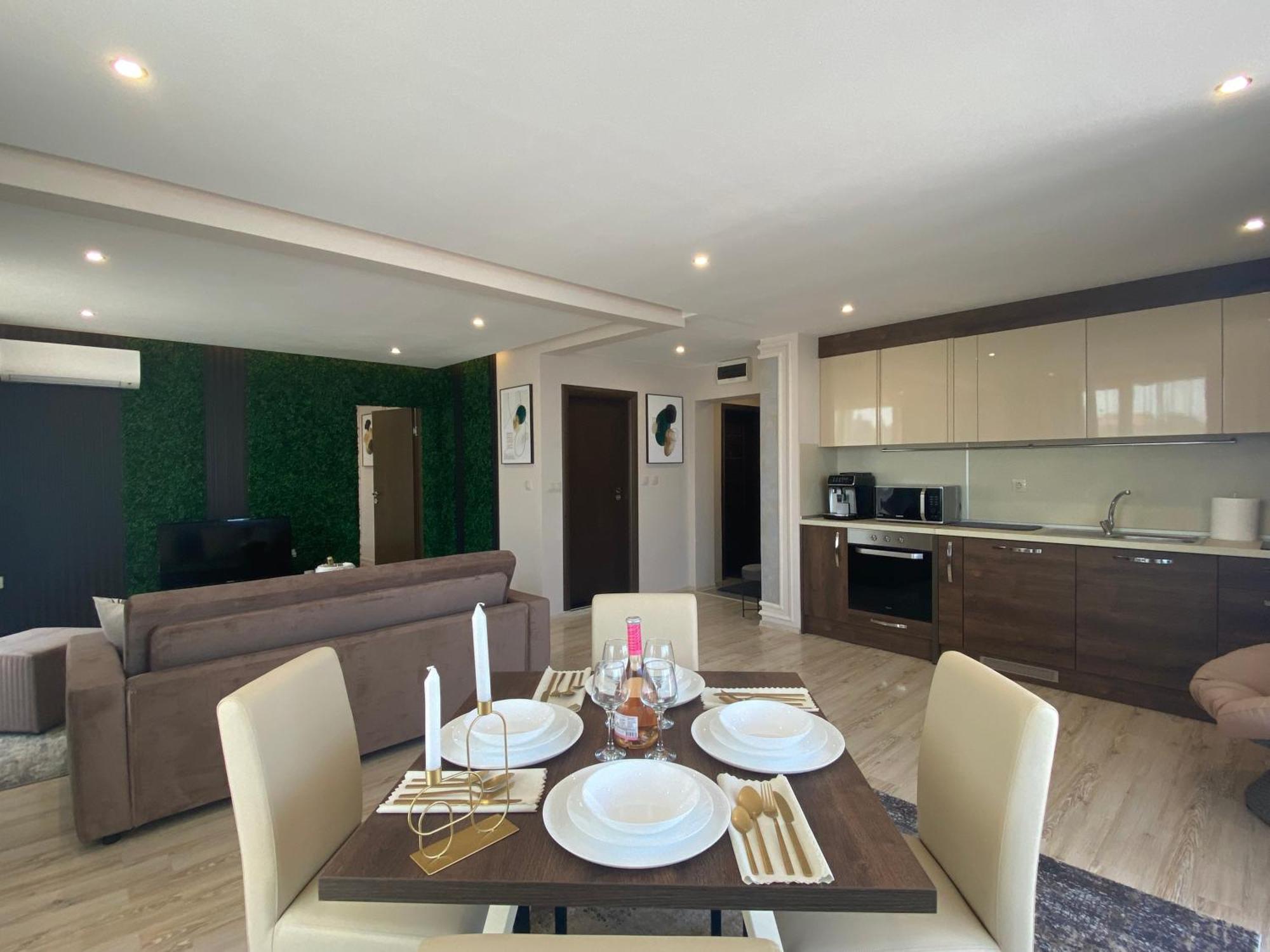 Paradiso 'В' 607 Large Luxury Apartment Nesebar Buitenkant foto