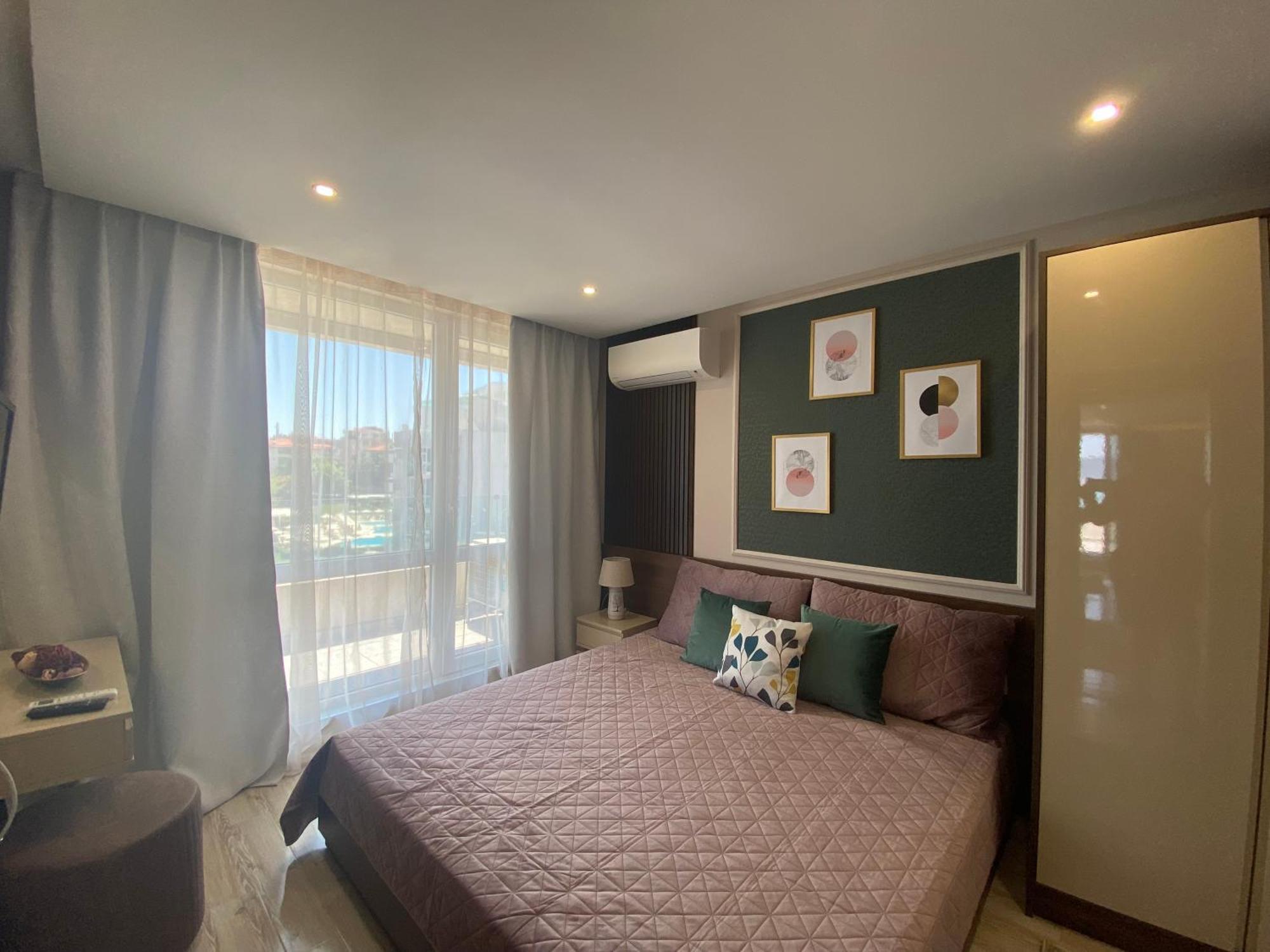 Paradiso 'В' 607 Large Luxury Apartment Nesebar Buitenkant foto